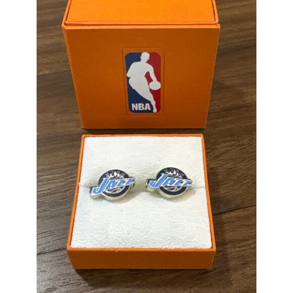 NBA Utah Jazz Cuff Links - Picture 1 of 2